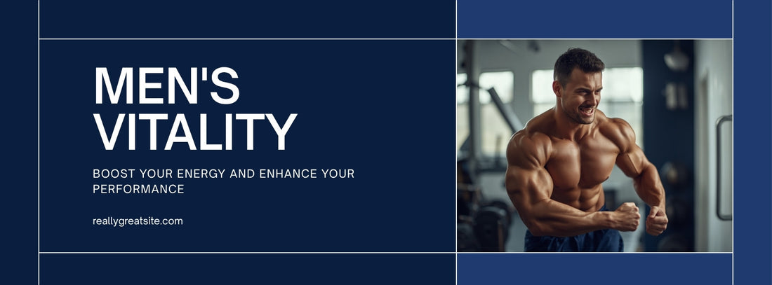 Men's Vitality Support blog banner