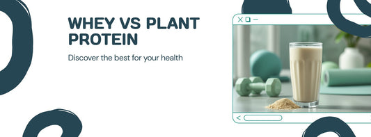Whey vs Plant Protein blog banner