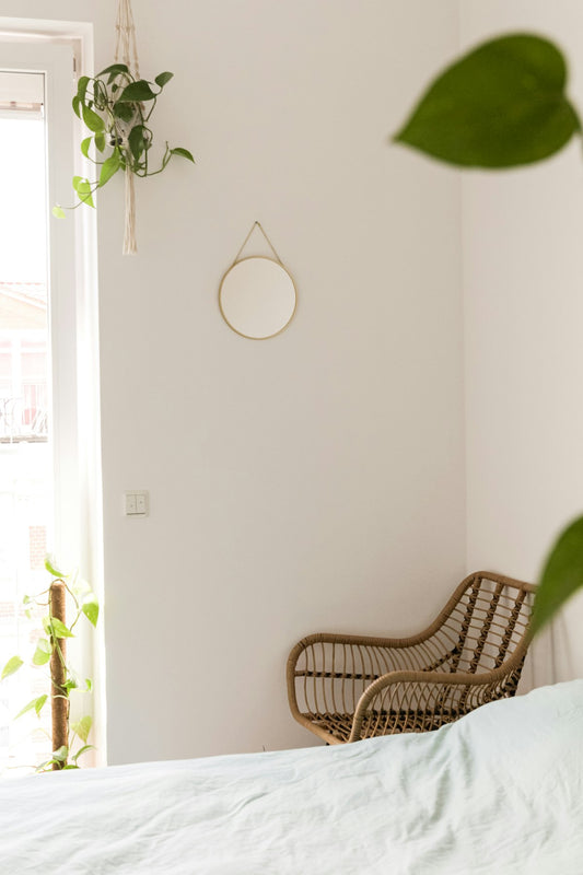 Peaceful bedroom setting representing restful sleep