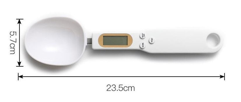 Digital measuring spoon kitchen food scale
