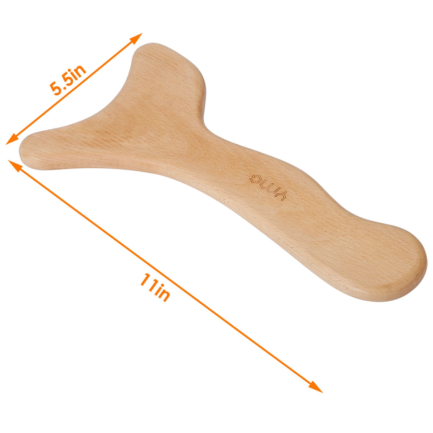 Wood therapy lymphatic drainage massage paddle for body sculpting