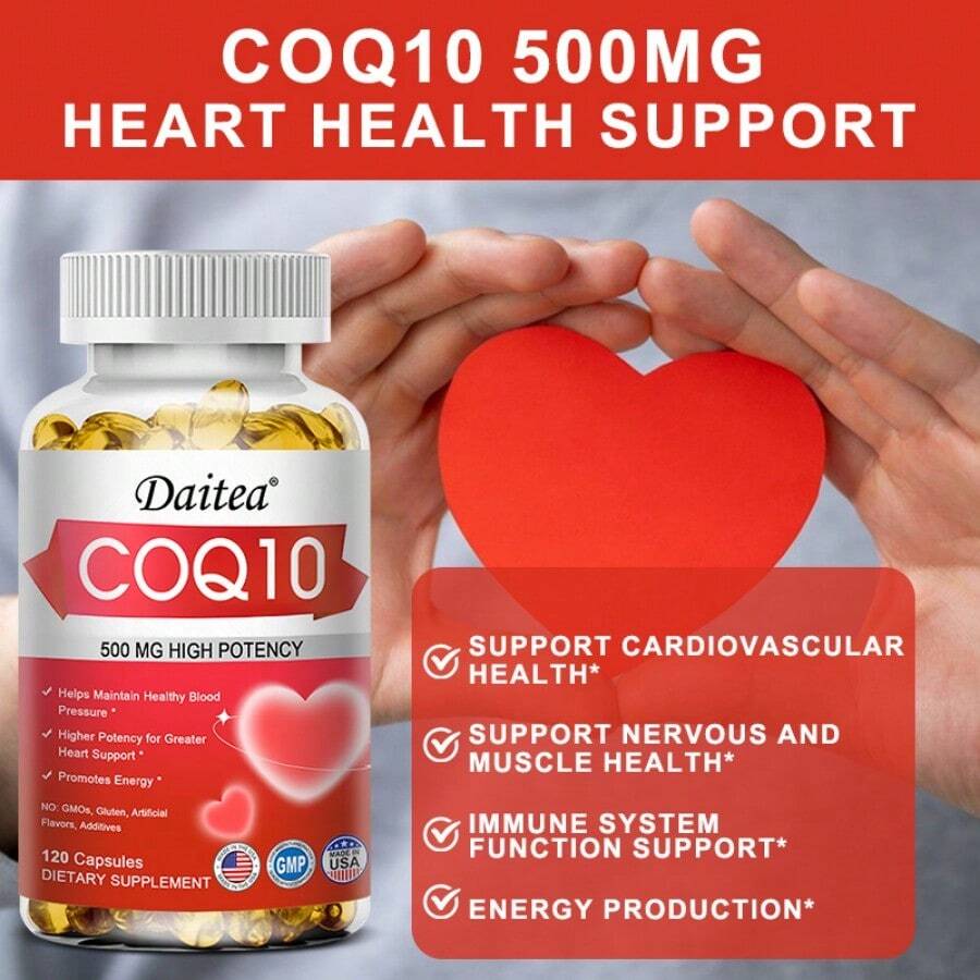 CoQ10 Heart Health Softgels - detail
