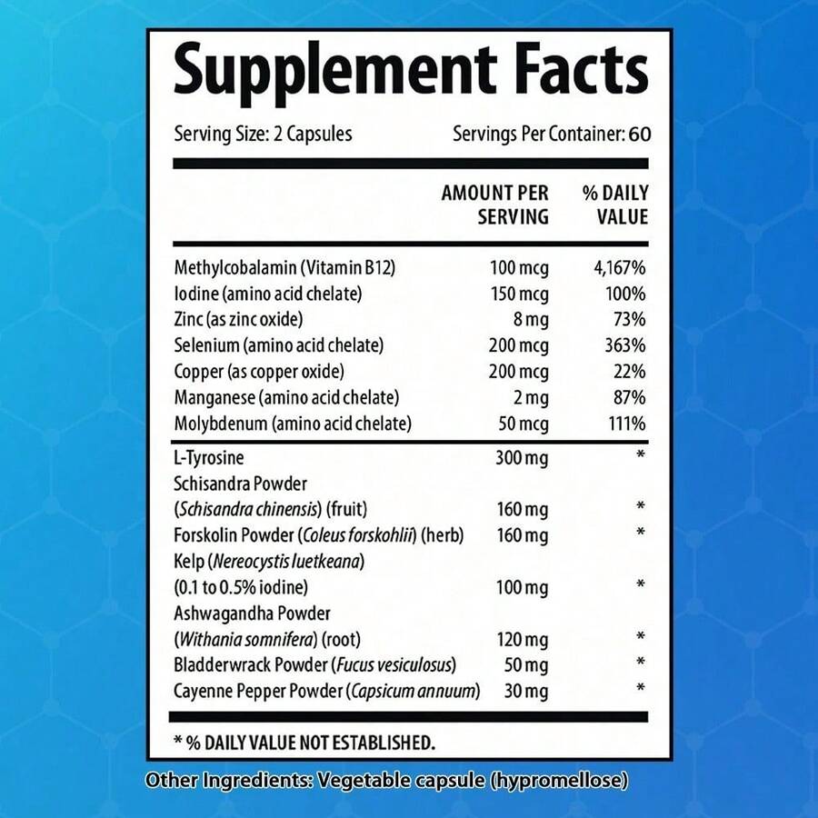 InnerVital ThyroBalance Iodine & B12 Support - view 2