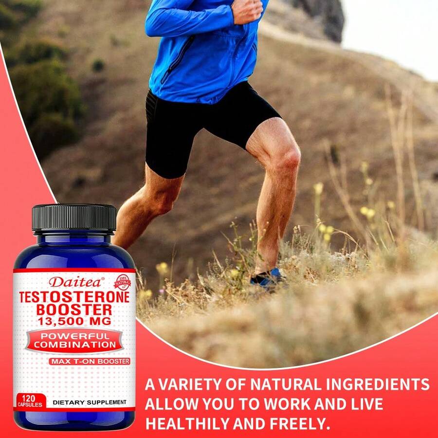Men's Vitality Support Capsules - back label supplement facts