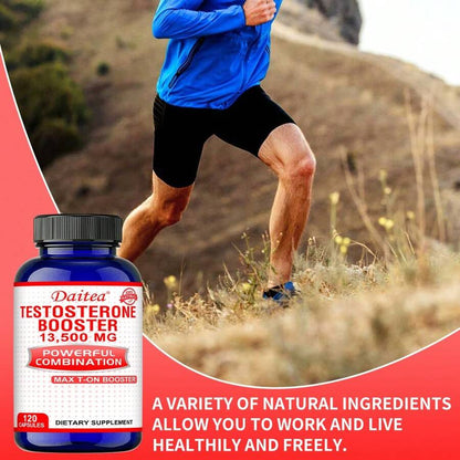 Men's Vitality Support Capsules - back label supplement facts