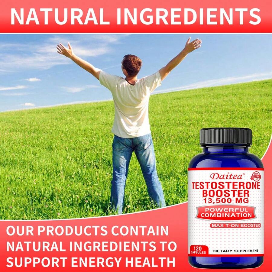 Men's Vitality Support Capsules - detail
