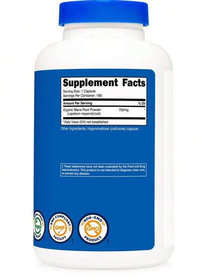 Maca Root 750mg Capsules - view 5