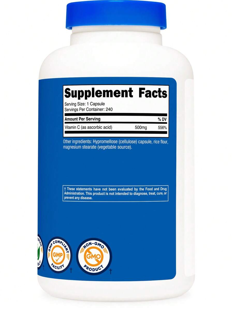 Vitamin C 500mg Capsules - view 5