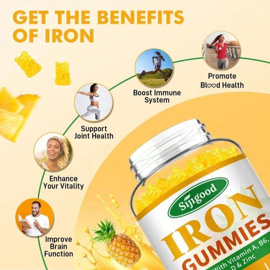 InnerVital IronUp Vegan Iron Gummies - view 3