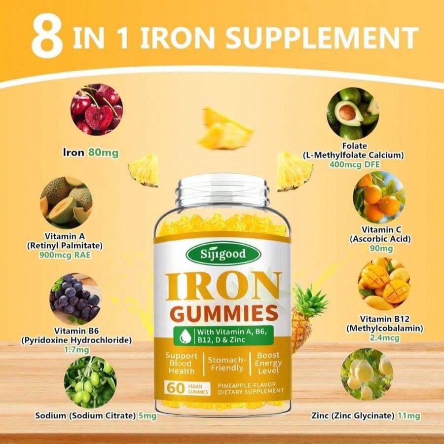 InnerVital IronUp Vegan Iron Gummies - view 4
