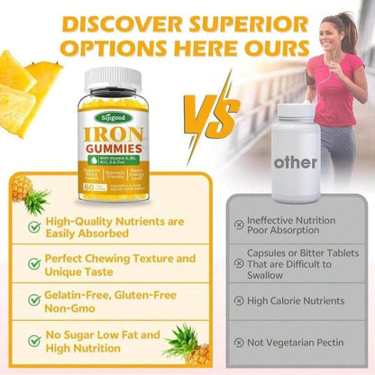 InnerVital IronUp Vegan Iron Gummies - view 5