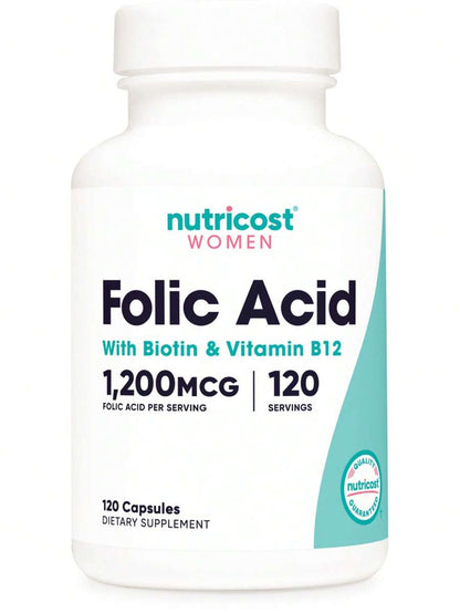 Folic Acid for Women - front label