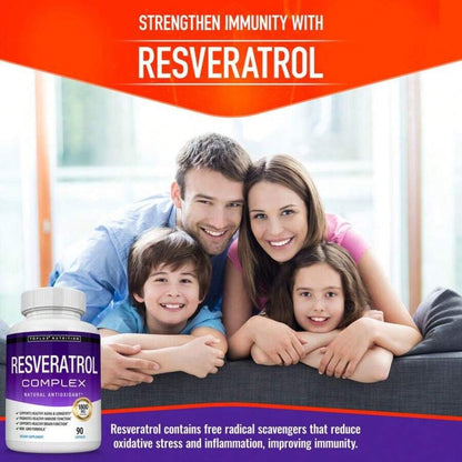 Resveratrol Antioxidant Support Capsules - detail