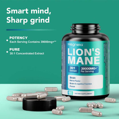 Lion's Mane Brain Health Capsules - lifestyle