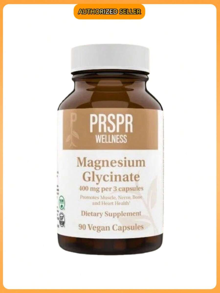Magnesium Glycinate 400mg Front
