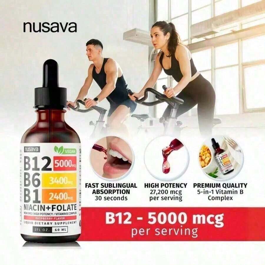 Vitamin B12 Energy Liquid Drops - detail