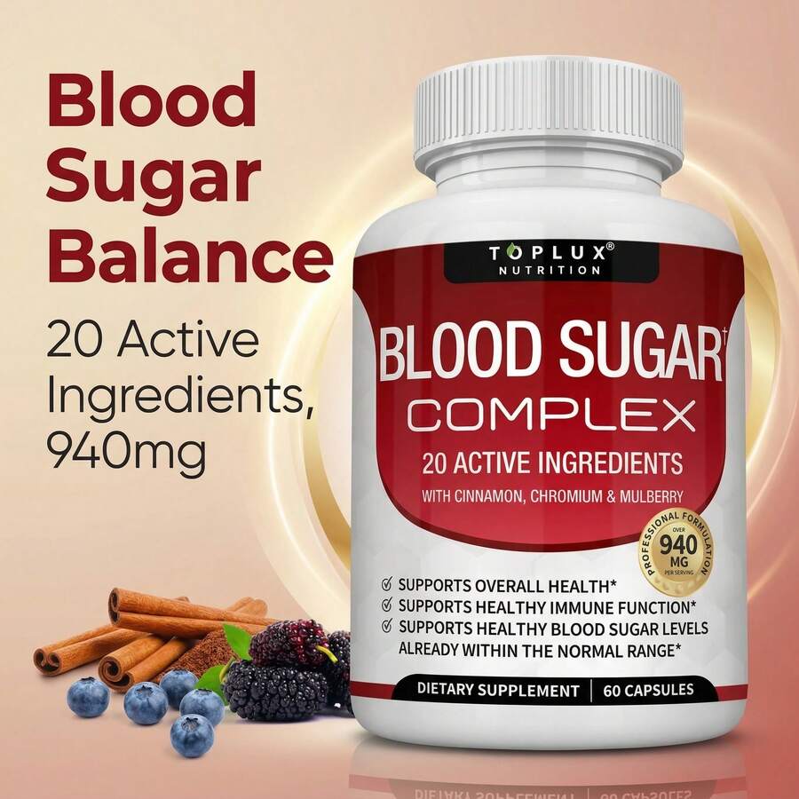 Blood Sugar Support Capsules - detail