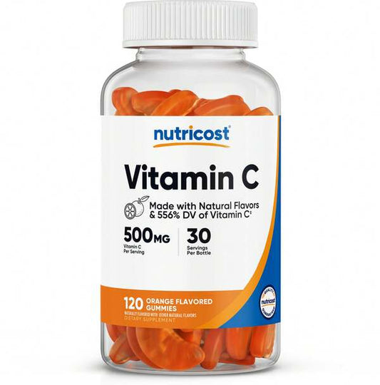 Vitamin C Immune Support Gummies 500mg 120 count