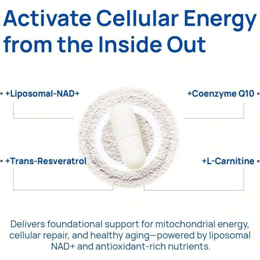 NAD+ Men's Wellness Capsules - lifestyle
