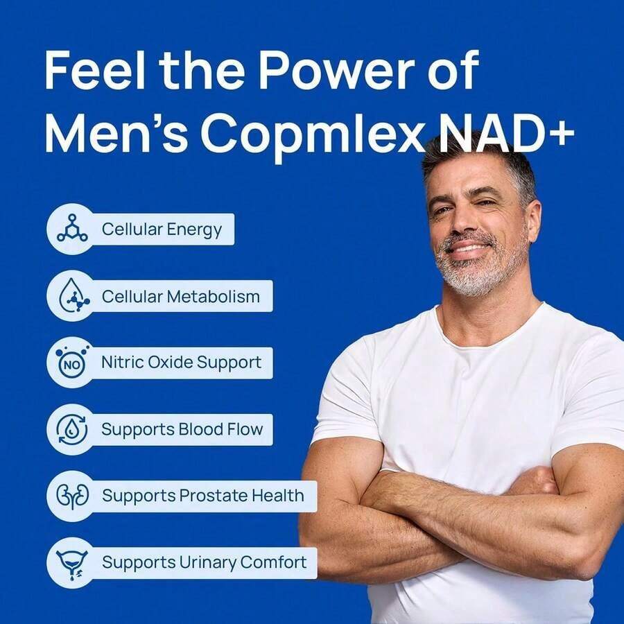 NAD+ Men's Wellness Capsules - detail