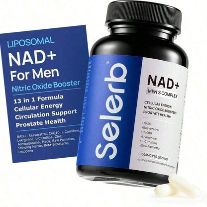 NAD+ Men's Wellness Capsules - front label