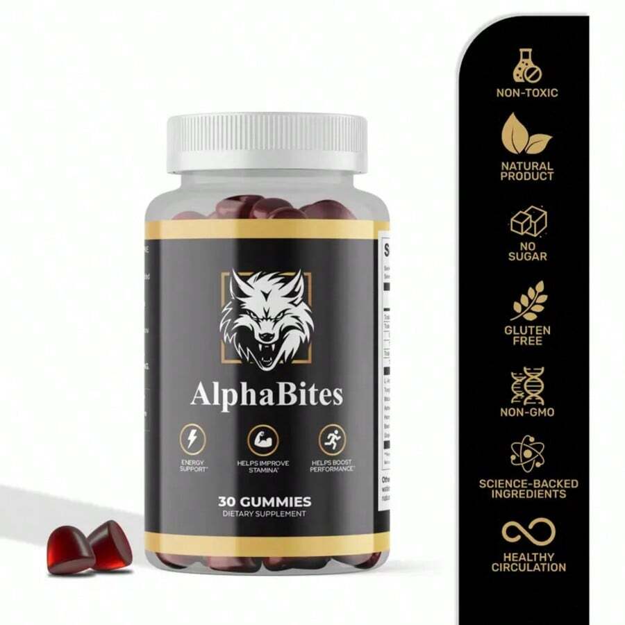 7-in-1 Nitric Oxide Booster Gummies - front label