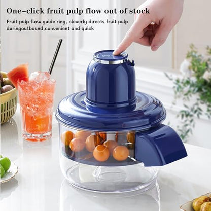 Electric automatic fruit peeler for grapes and tomatoes