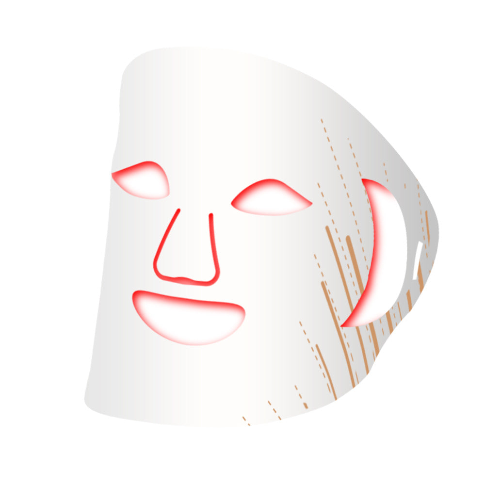 LED silicone photon light therapy face mask