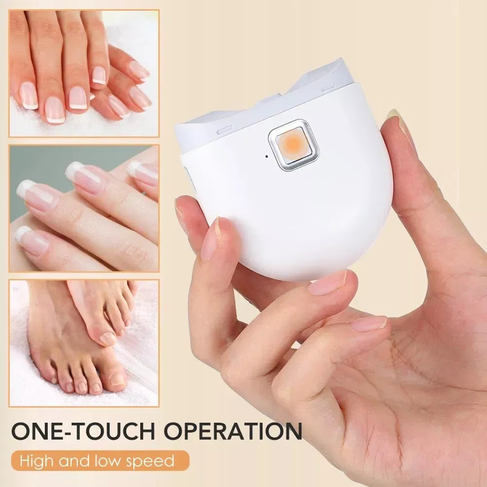Automatic electric nail clipper for thick nails