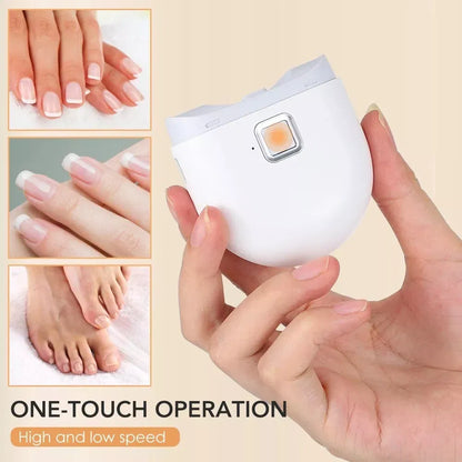 Automatic electric nail clipper for thick nails