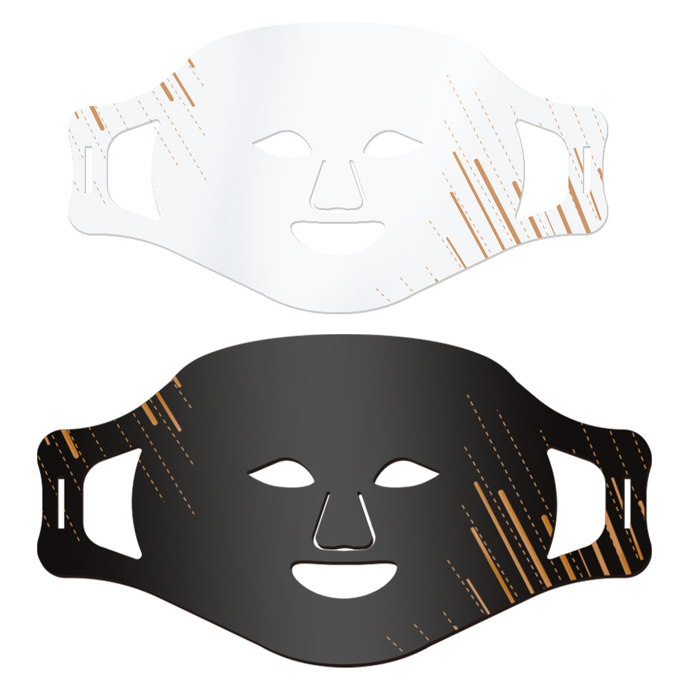 LED silicone photon light therapy face mask