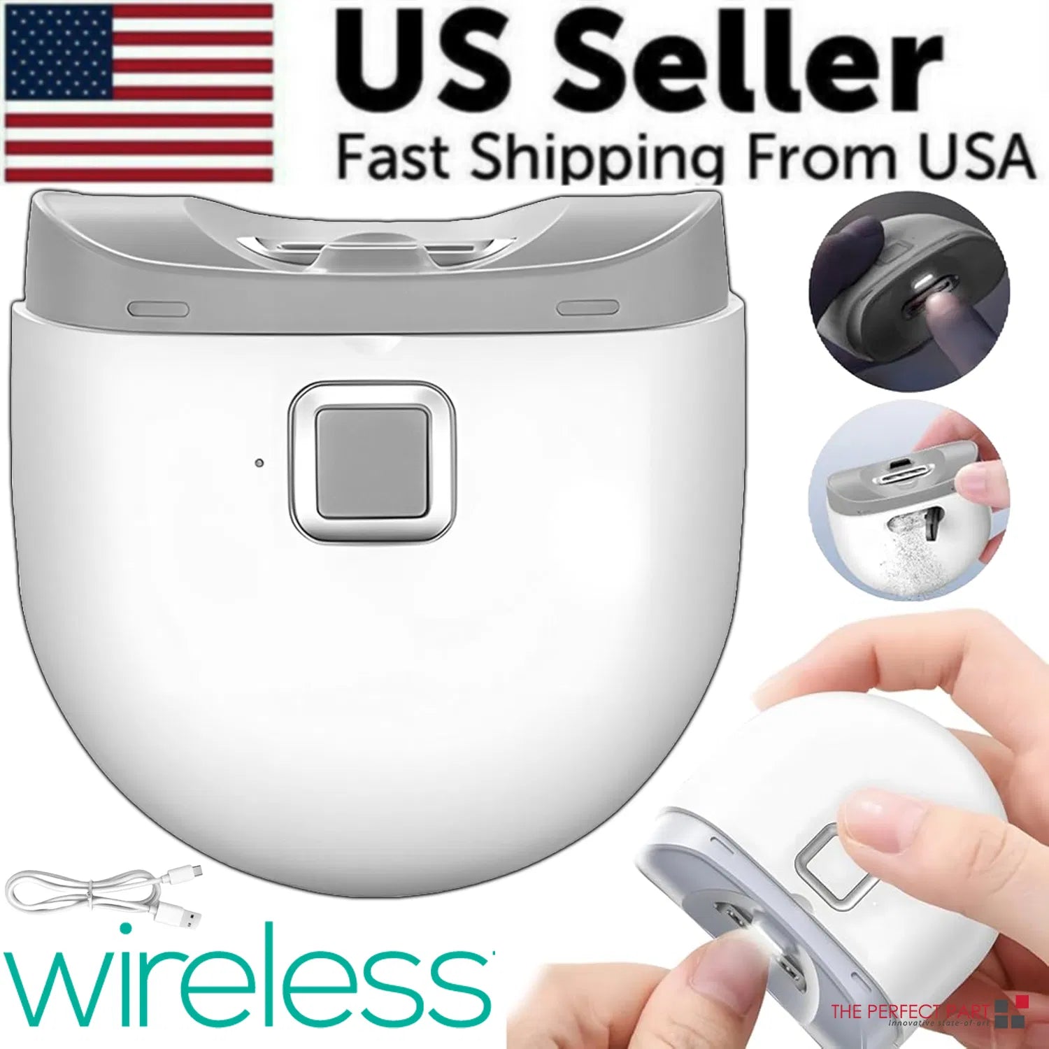 Automatic electric nail clipper for thick nails