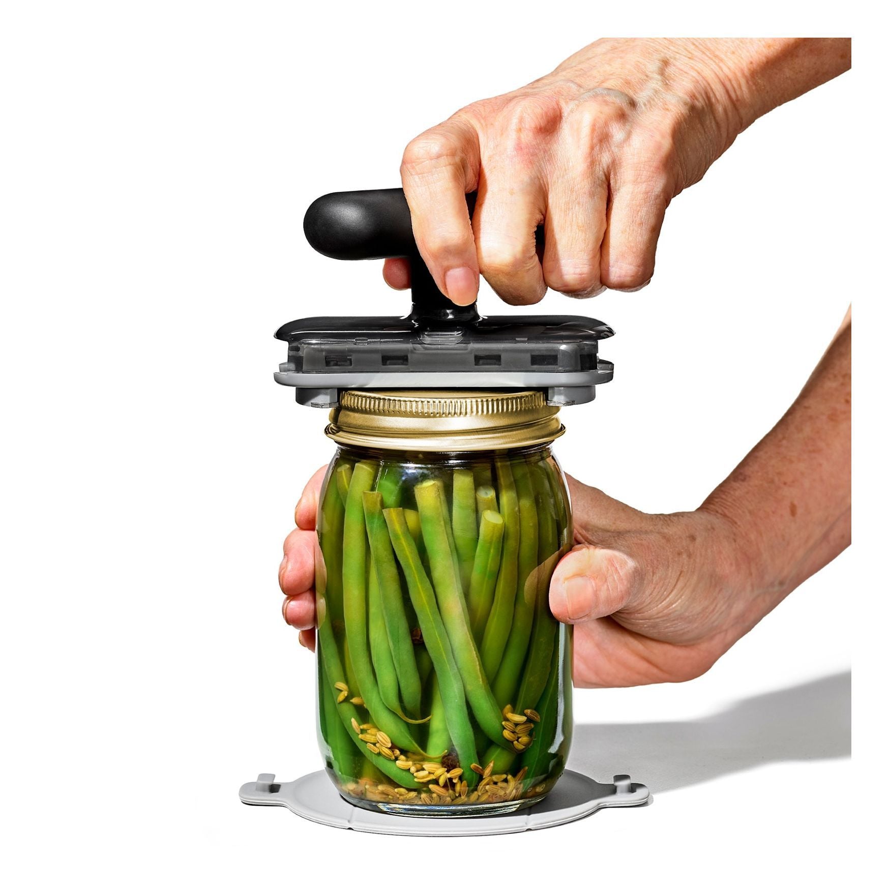 Multifunctional bottle can and jar opener kitchen gadget