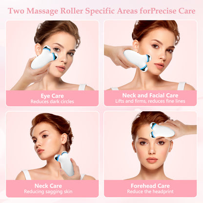 EMS microcurrent facial massager face lift device