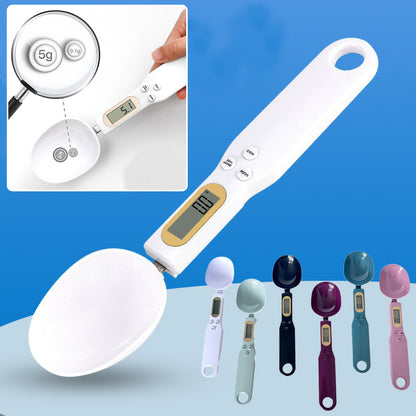Digital measuring spoon kitchen food scale