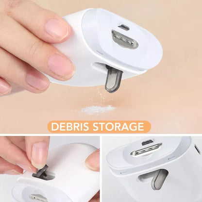 Automatic electric nail clipper for thick nails