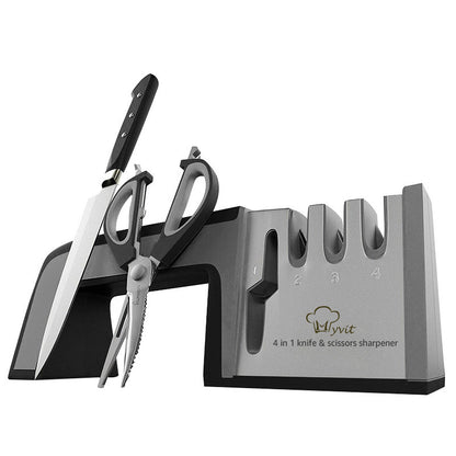 4-in-1 handheld kitchen knife sharpener