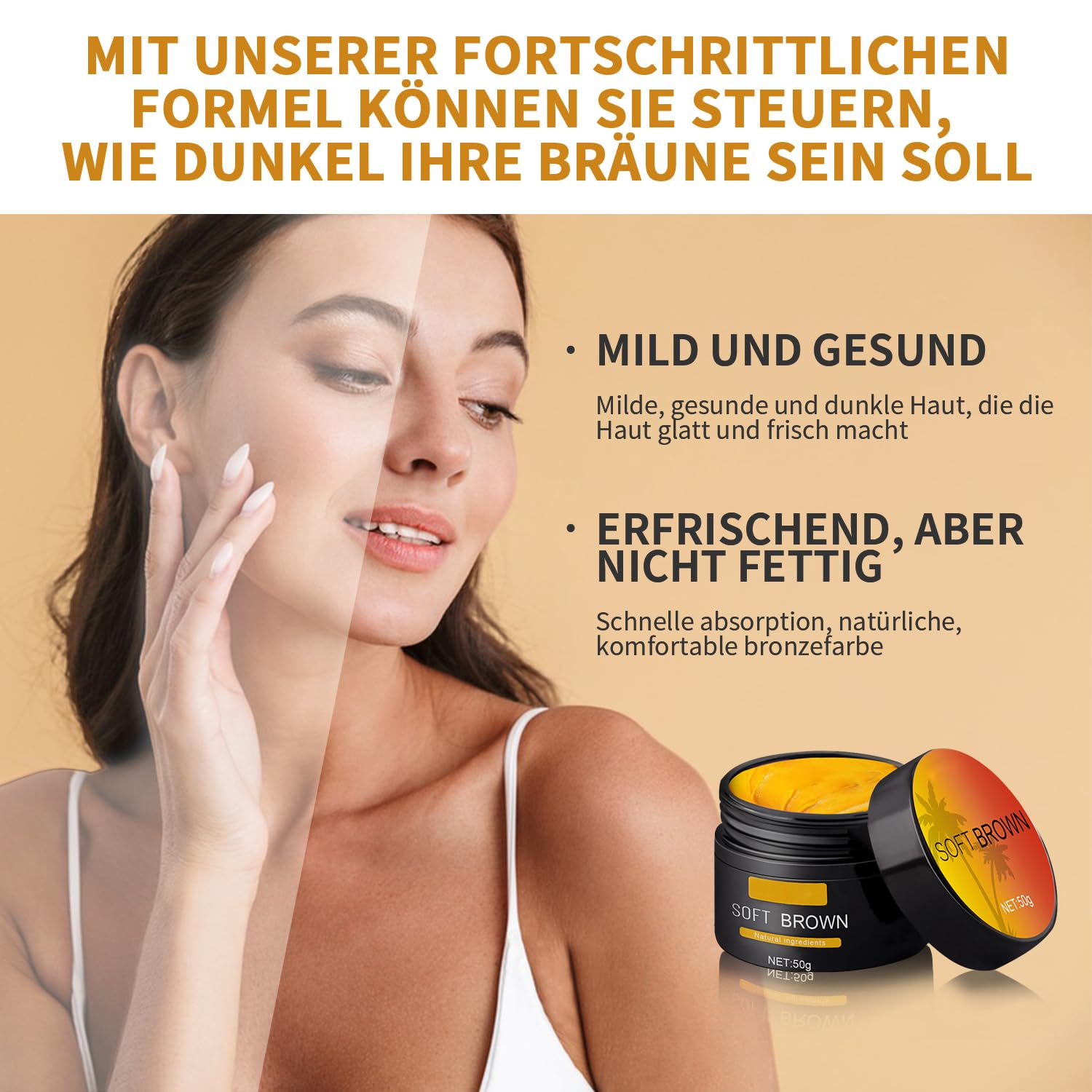 Aloe vera after-sun repair soothing gel