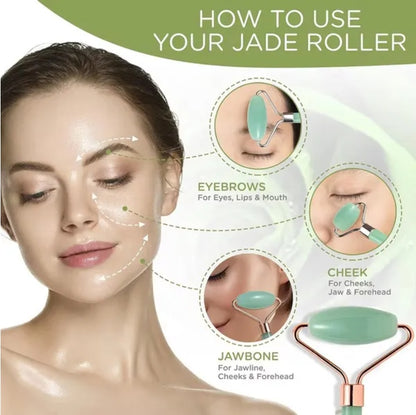 Gua sha facial tool set natural resin face massager