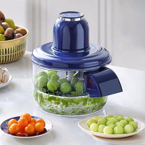 Electric automatic fruit peeler for grapes and tomatoes