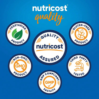 Nutricost Ashwagandha 600mg Capsules – Stress Relief & Cortisol Support | Adaptogen Herbal Supplement for Sleep, Energy & Mood | Non-GMO, Gluten-Free, Vegetarian | 120 Capsules (4-Month Supply)