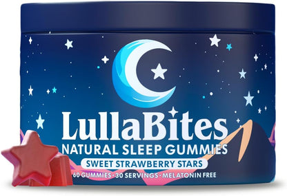 Sleep Gummies with Melatonin, L-Theanine, Chamomile & Lavender – Drug-Free Nighttime Sleep Aid to Fall Asleep Faster & Wake Refreshed | Vegan, Berry Flavor