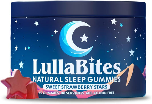 Sleep Gummies with Melatonin, L-Theanine, Chamomile & Lavender – Drug-Free Nighttime Sleep Aid to Fall Asleep Faster & Wake Refreshed | Vegan, Berry Flavor
