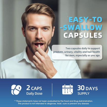 Prostate Health Support 18-in-1 – Saw Palmetto, Pumpkin Seed & Nettle for Men | InnerVital