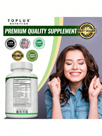 Liver Cleanse & Detox Capsules – Milk Thistle, Artichoke & Dandelion Root 25+ Herb Blend | InnerVital