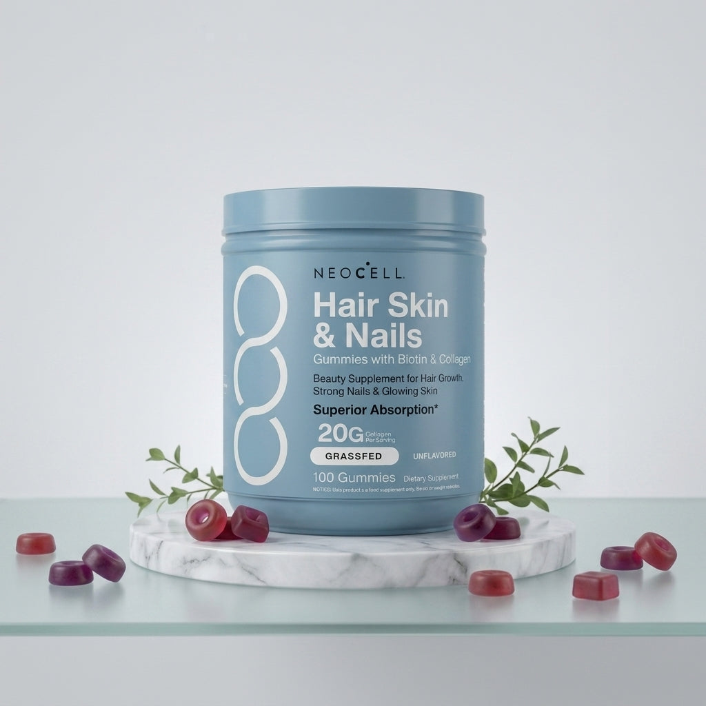 NeoCell Collagen Peptides Powder 20oz – Supports Hair, Skin, Nails, Joints & Healthy Aging